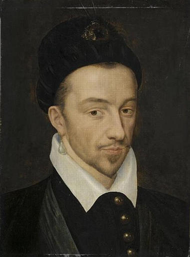 Henri III King of France ca 1581  after Jean de Court  Musee Conde Chantilly PE 271